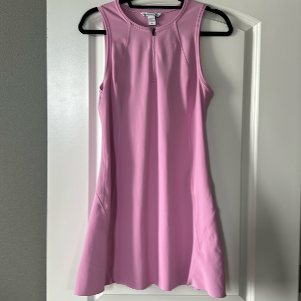 Athleta pink ace tennis /golf dress-size medium